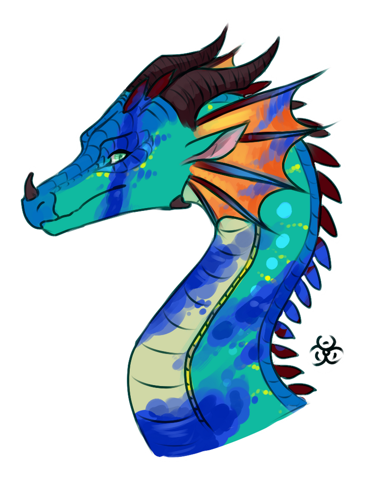 Wings Of Fire Rainwing TUTORIAL How to Draw Wings of Fire RainWing by