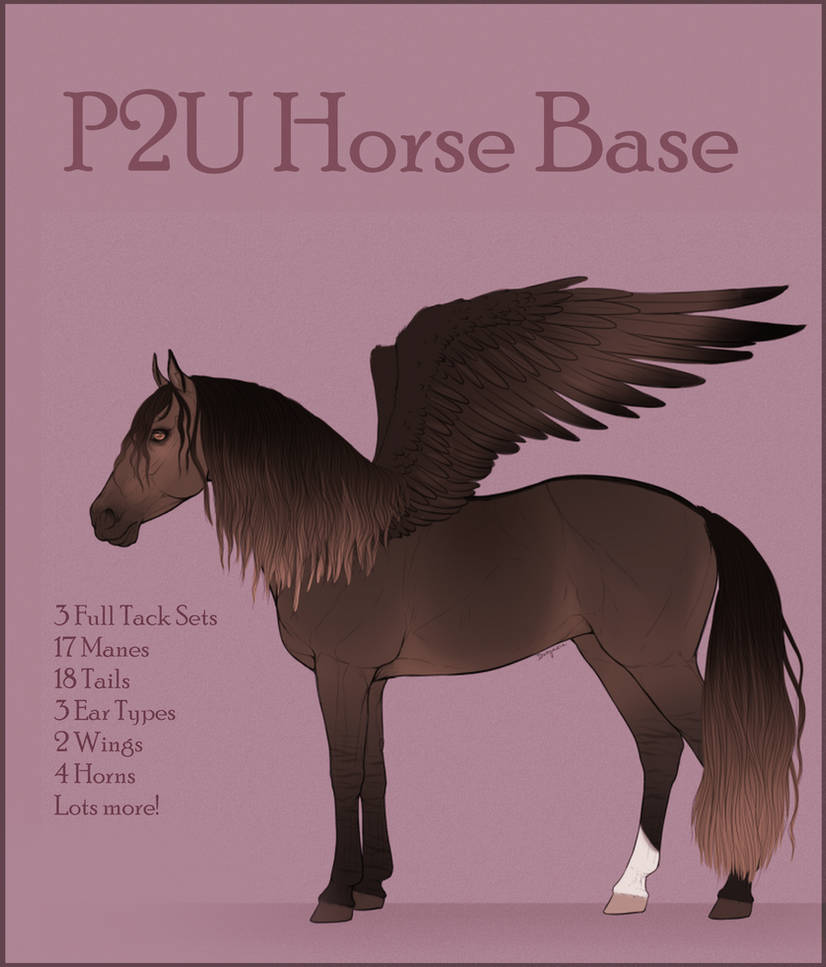 P2U Horse Base by Dozymare on DeviantArt
