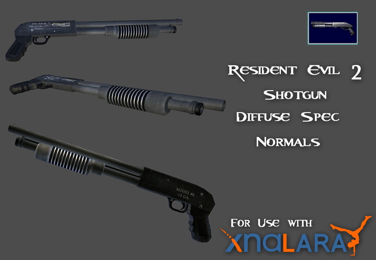 RE2 Shotgun by kaikun2236 on DeviantArt