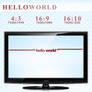 'Hello World'