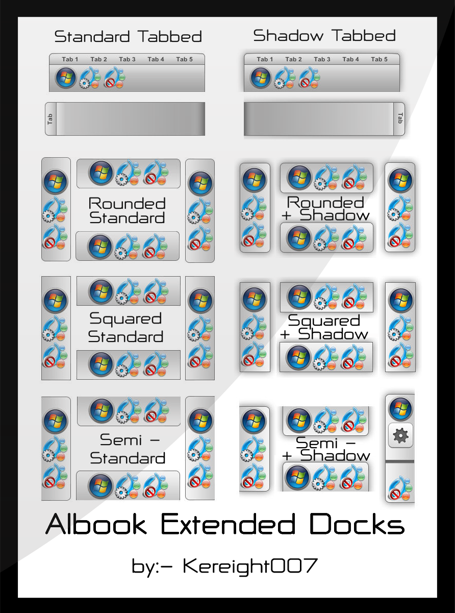 Albook Extended Docks
