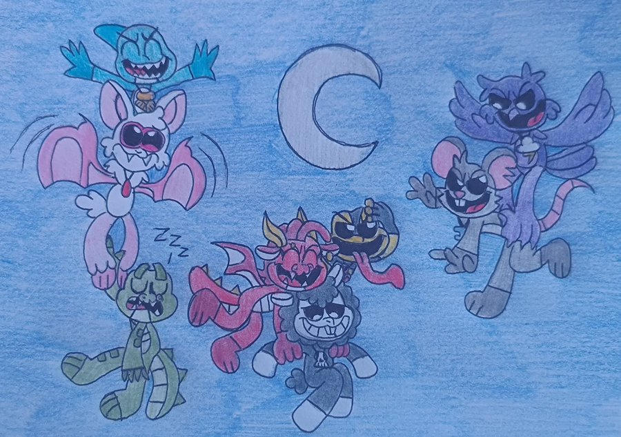 Nightmare critters by ScourgeCatAliceNig on DeviantArt