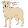 FREE: Australian Shepherd lineart