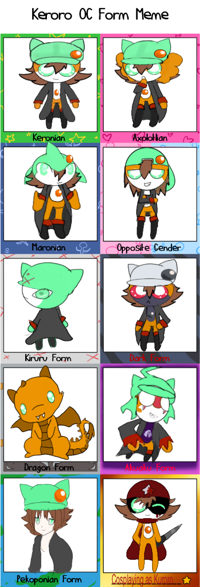 Keroro Oc Form Meme by Kari-The-Espeon525 on DeviantArt