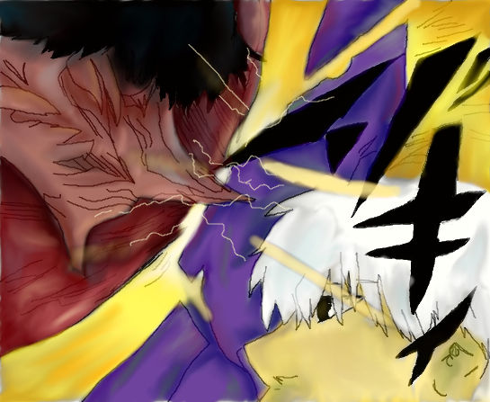 Arima vs Kaneki colored by moonwolf08 on DeviantArt