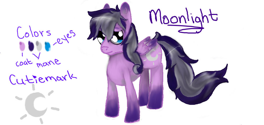 OC Moonlight redesign by moonwolf08 on DeviantArt