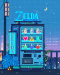 Zelda Vending Machine by SeerLight
