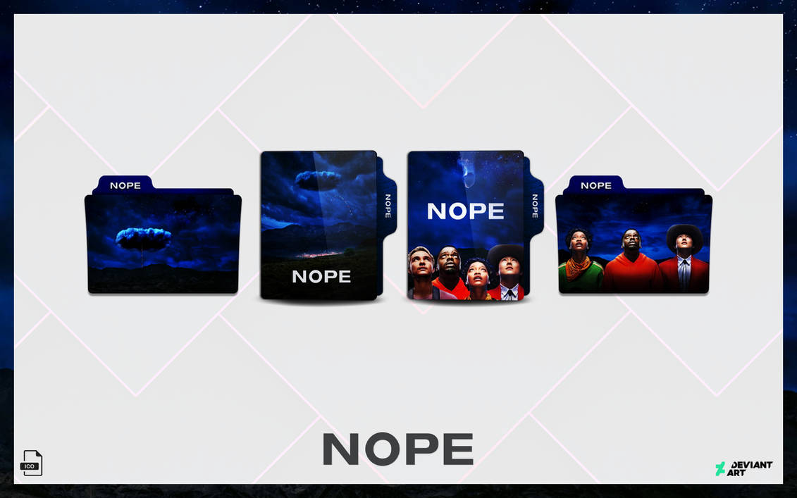 Nope 2022 Folder Icon by AlirezaWorld on DeviantArt