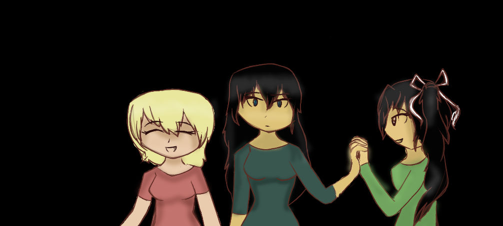 Three Girls by nanalps on DeviantArt