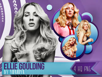 PNG Pack#2 Ellie Goulding by YDariya