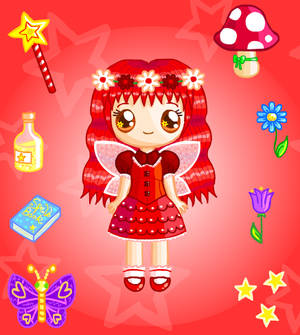 Ruby Fairy Doll