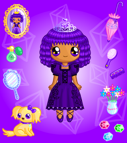 Plum Princess Doll