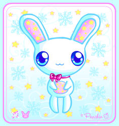 Snow Bunny -Christmas e-Card-