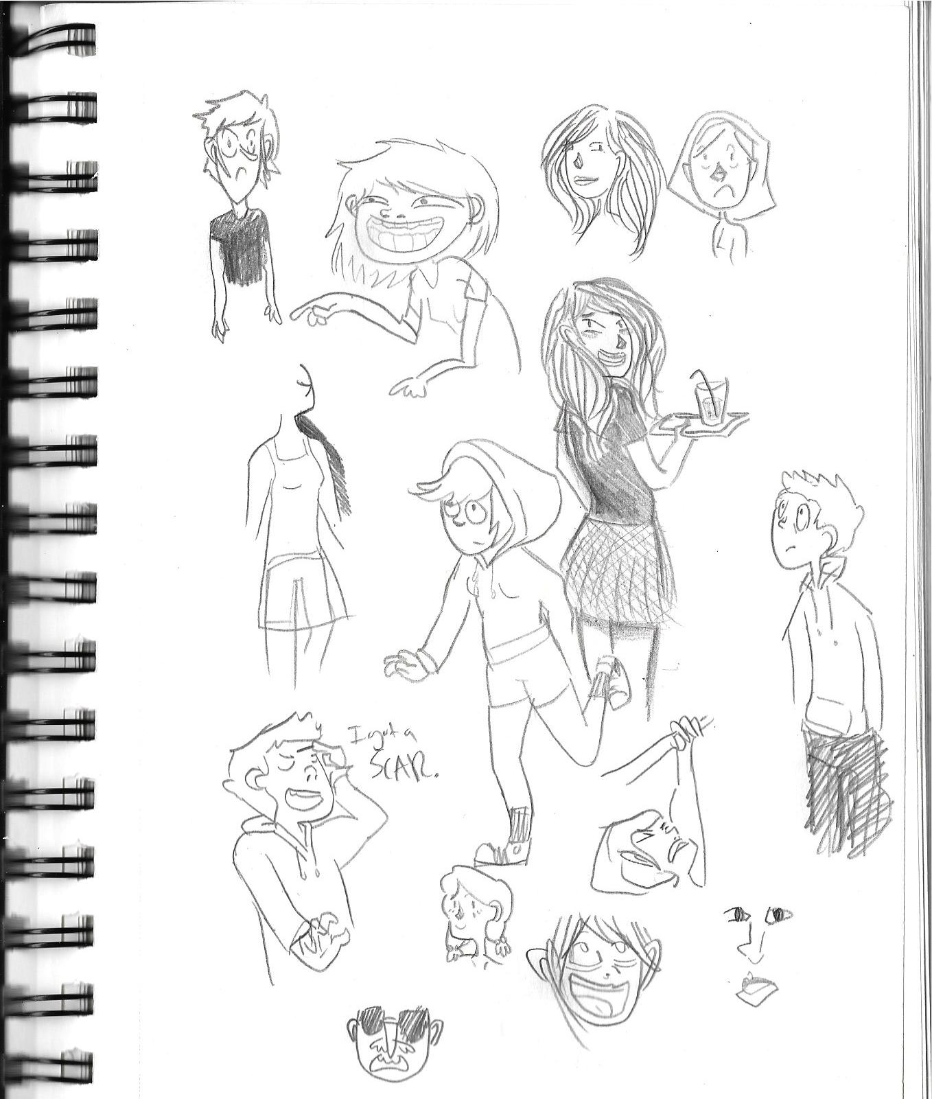 Sketchbook dump 1 by Anytherena on DeviantArt