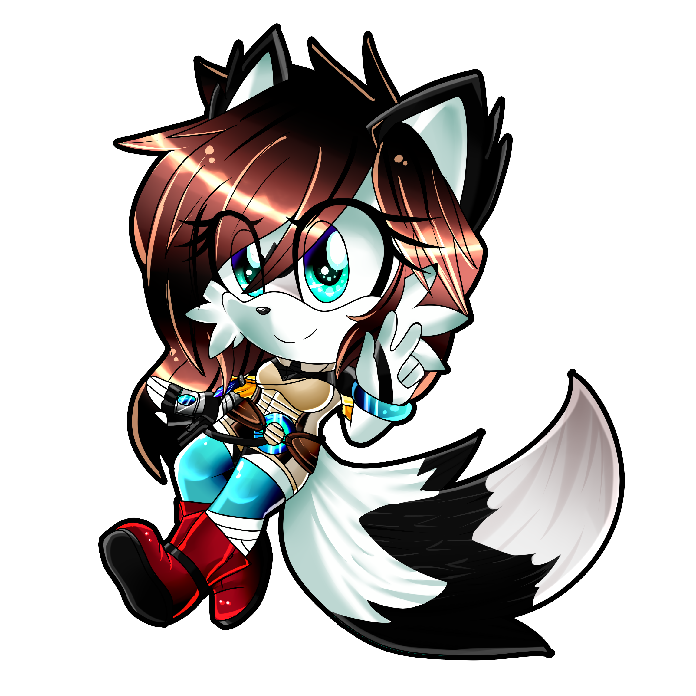 .:B-day Gift:. Wera The Arctic Fox