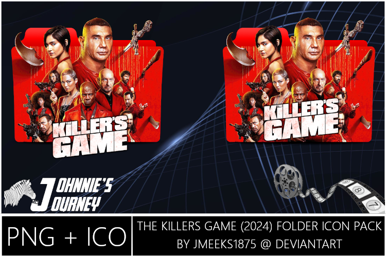 The Killers Game (2024) Folder Icon Pack by JMeeks1875 on DeviantArt