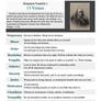 Benjamin Franklin's 13 Virtues (Printable)