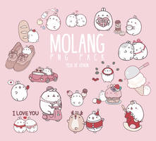 Molang Png Pack