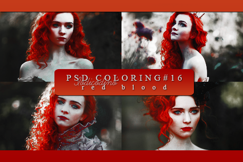 Psd Coloring 16: Red Blood by Iodicodino on DeviantArt
