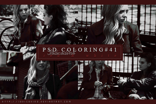 Psd Coloring 41: Red And White by Iodicodino on DeviantArt