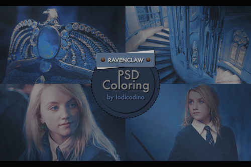 PSD Coloring Ravenclaw