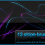 Waved Stripes Brushes