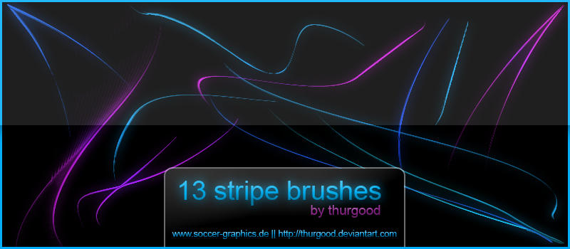 Waved Stripes Brushes by Thurgood on DeviantArt