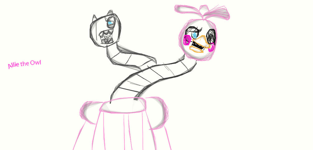 Allie the Owl Sketch by BinksIceCream on DeviantArt