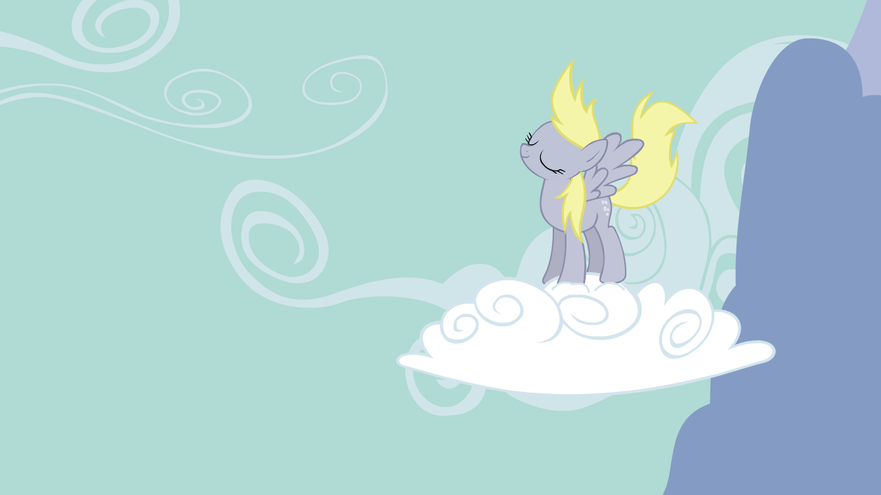 Derpy Cloud Jump Animation