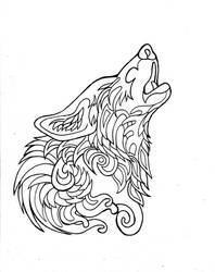 332- Free Howling Wolf Page