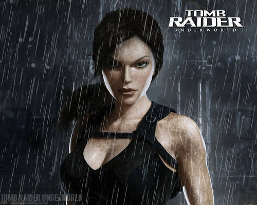 Tomb Raider Underworld Rain Wallpaper