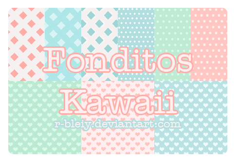 [Pack] Fonditos Kawaii 5 by R-bleiy on DeviantArt