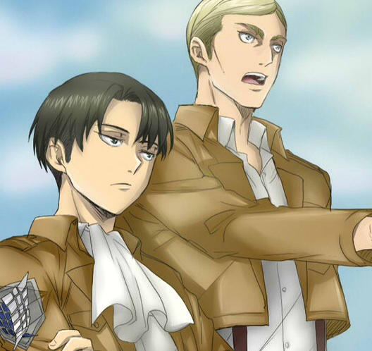 Rq Erwin X Cat Reader X Levi Right Here By Sheerpoint On Deviantart