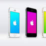 Apple Logo Material Design iPhone