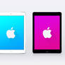 Apple Logo Material Design iPad