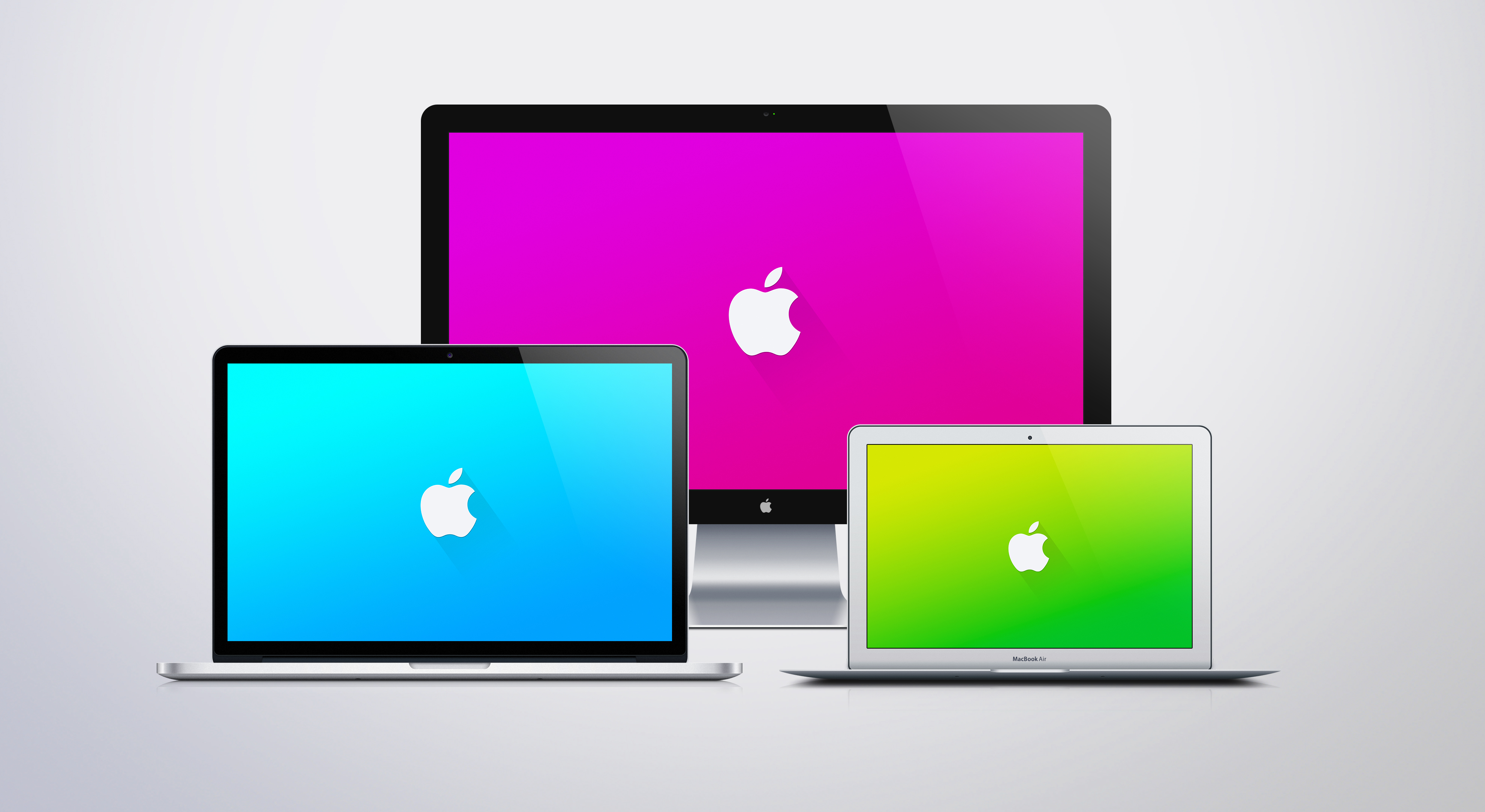 Apple Logo Material Design Desktop