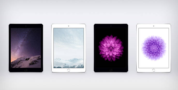 iOS 8 GM Wallpapers For iPad by JasonZigrino