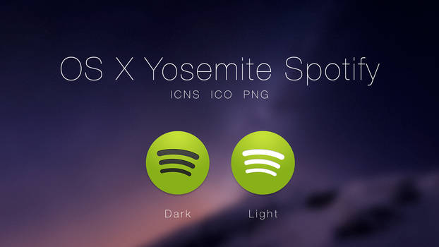 OS X Yosemite Spotify