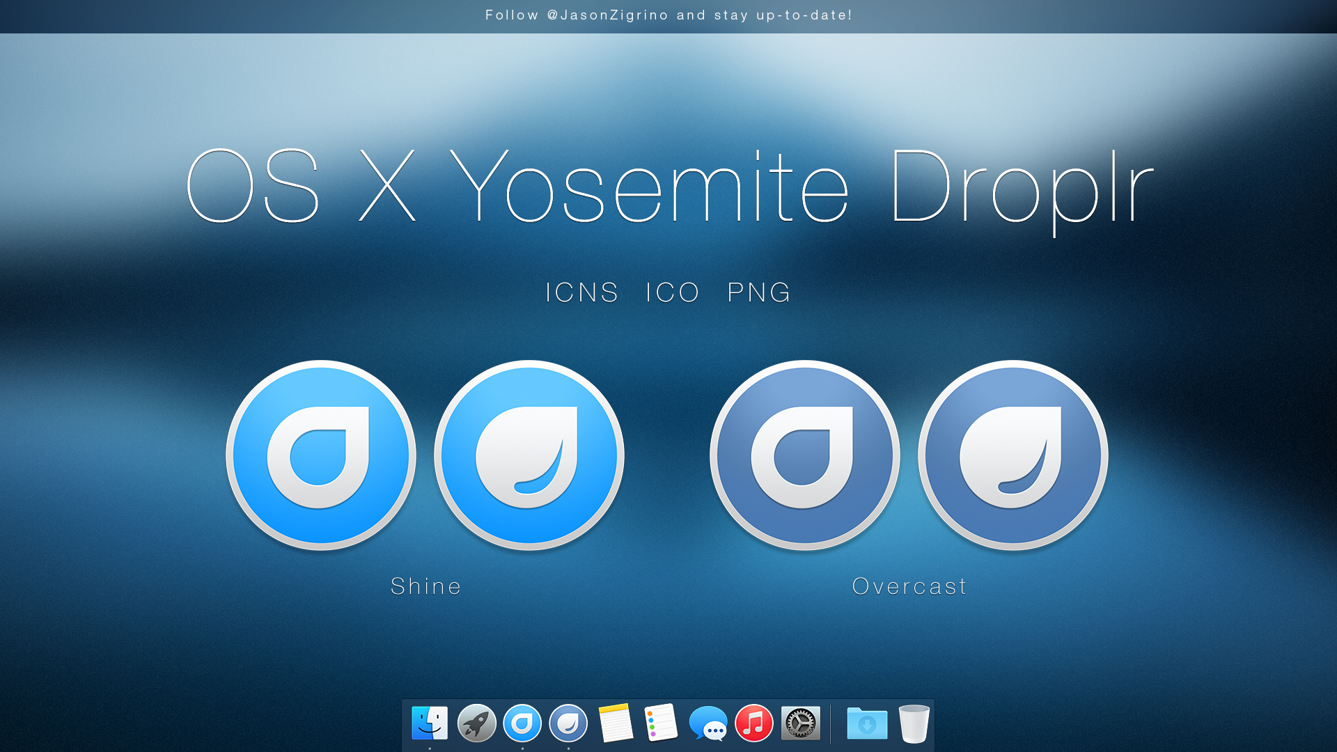 OS X Yosemite Droplr