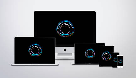 Apple Bubble Wallpaper by JasonZigrino