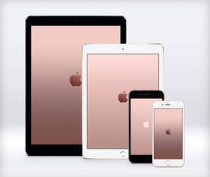 Apple Rose Gold Wallpapers