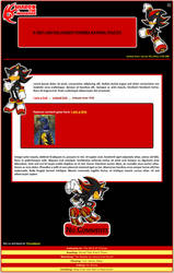 Shadow the Hedgehog Journal Skin