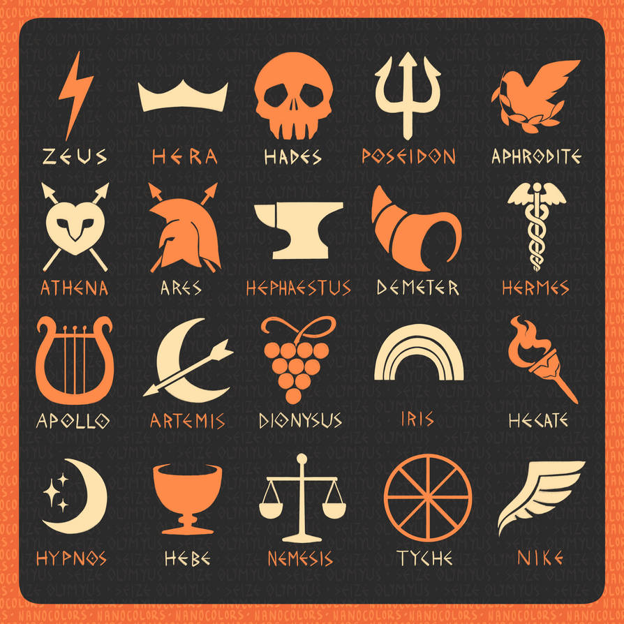 SO: Iconography Reference by SeizeOlympusModTeam on DeviantArt
