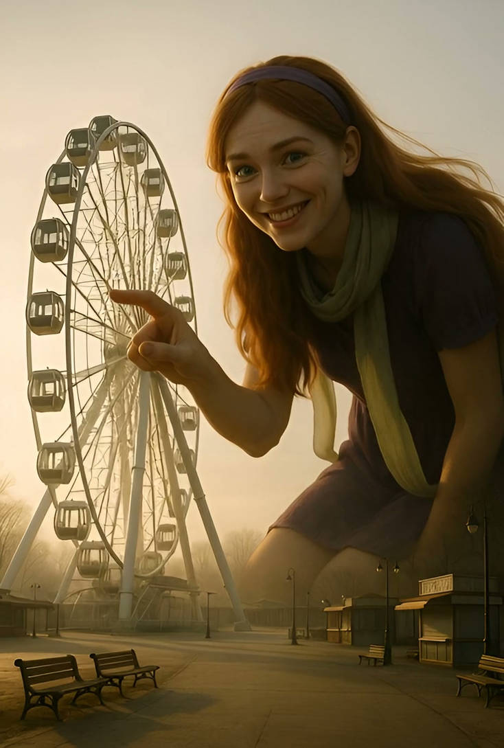 Ferris Wheel Nostalgia - Giantess Video Clip by TheTinyDude1 on DeviantArt
