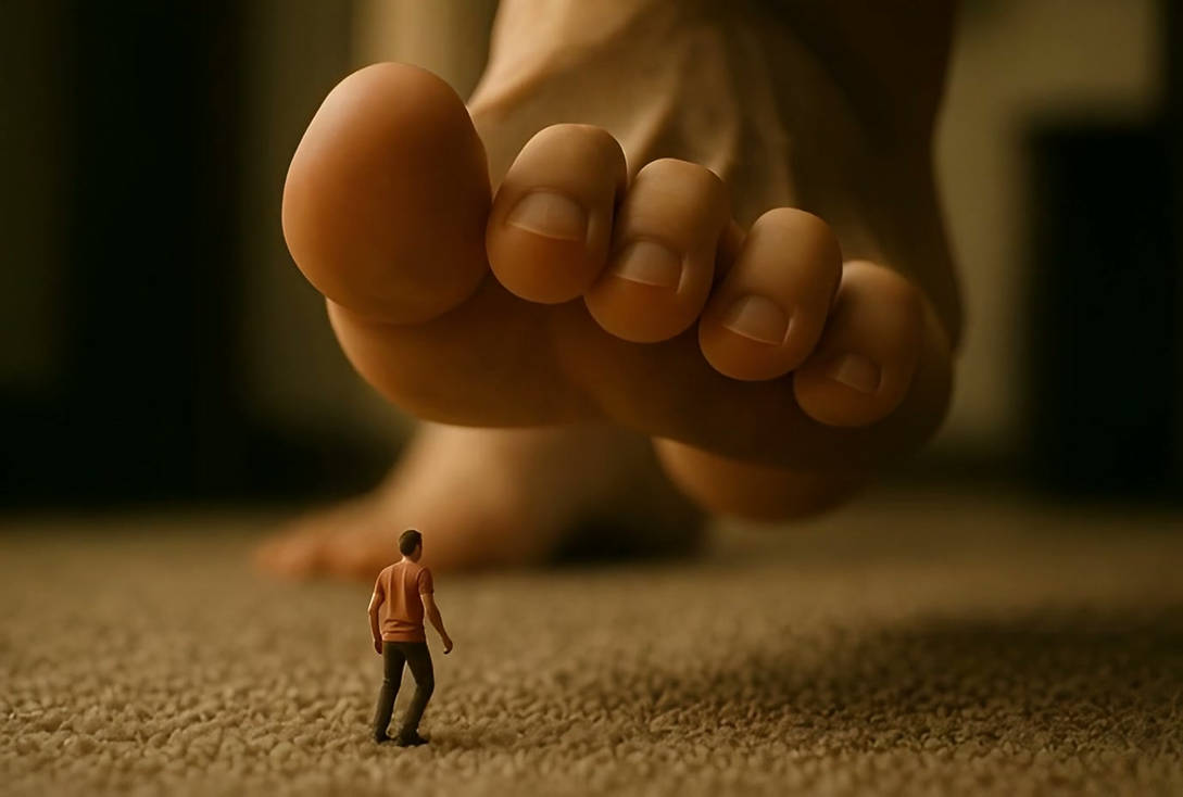 Stepping On A Bug - Giantess / Tiny Guy Video by TheTinyDude1 on DeviantArt