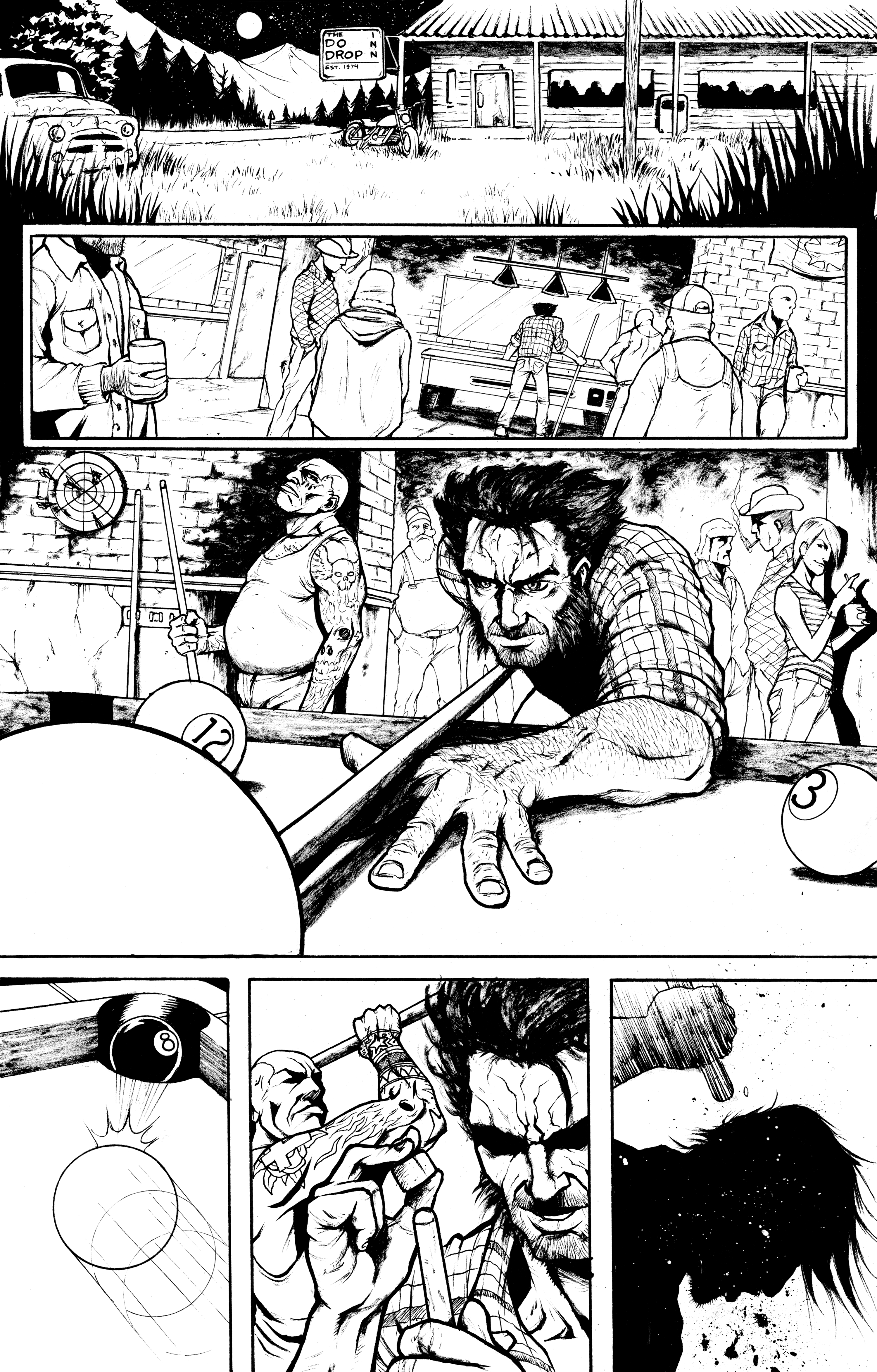 Wolverine Bar Fight P1