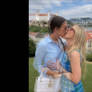 Two women on a trip in Bratislava