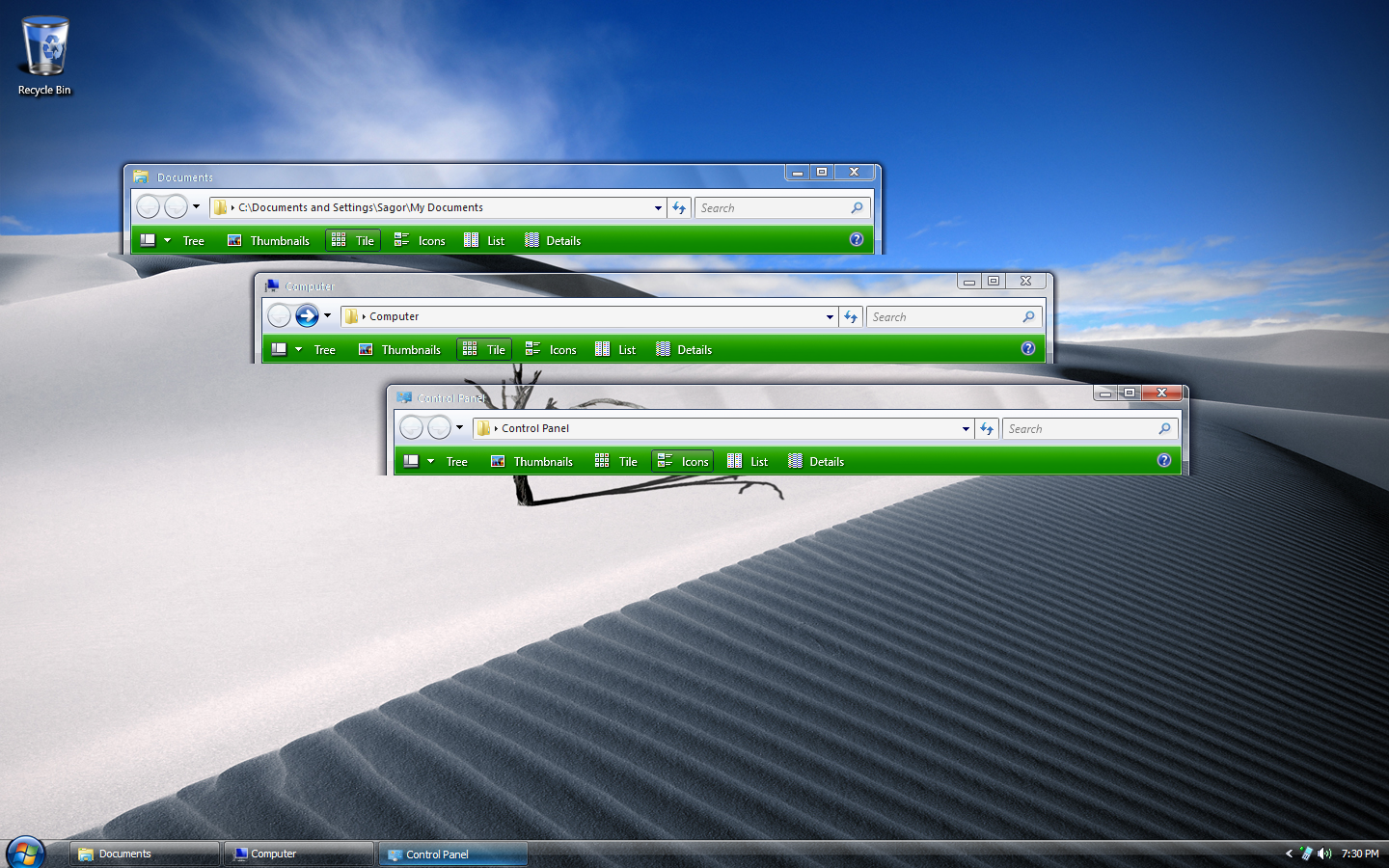 Green Aero Toolbar by sagorpirbd on DeviantArt