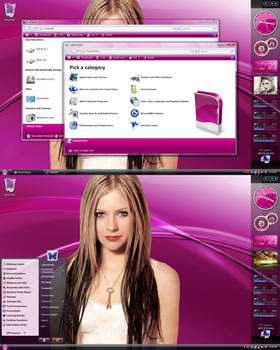 Pink Vista VS for XP