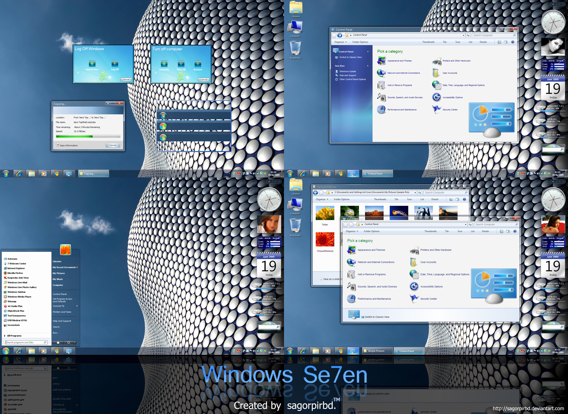 Windows Se7en with Superbar